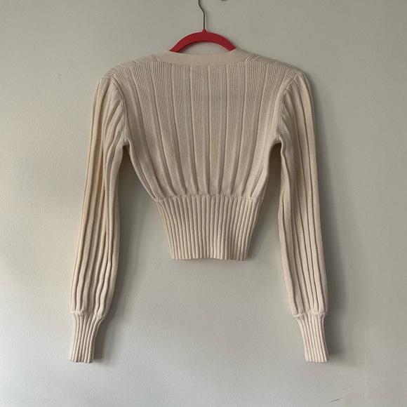 Wilfred plunge front cardigan - Picture 2 of 2